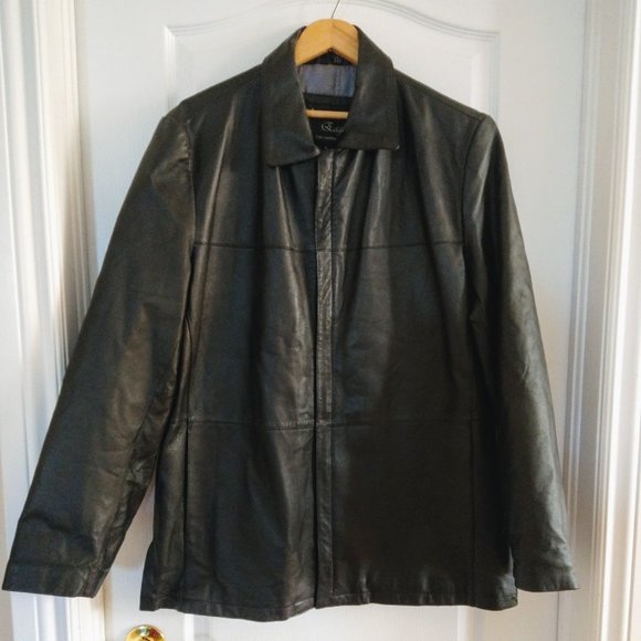 Leather Men Coat - Picture 1 of 7